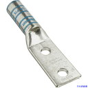 ■PANDUIT 銅製圧縮端子 2穴 電線サイズ 350 kcmil 取付穴サイズ 104mm 取付穴間隔 254mm LCCX350−38D