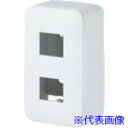 ■Panasonic ワイド21露出ボックス(コンセント用) WVC7002W(1589548)