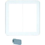 ■Panasonic ワイド21簡易耐火スイッチプレ-ト WTC7322W(1590914)×10[送料別途見積り][法人・事業所限定][掲外取寄]