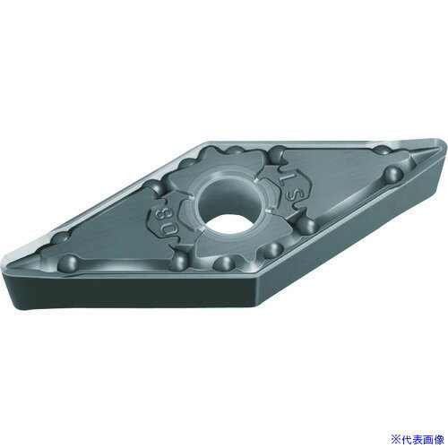 ■三菱 旋削難削材軽切削用LSブレーカ付インサート PVDコーティング MP9005 VNMG160408LS(MP9005)(1591689)[送料別途見積り][法人・事業所限定][掲外取寄]