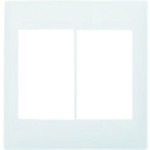 ■Panasonic アドバンススイッチプレート(2連用) WTA7102WK(1597150)×5[送料別途お見積り][法人限定][掲..