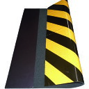 ■日東エルマテ NEWトラクッション マグネットタイプ 5mm×300mm×500mm 黄/黒 TRMG3005T(1602782)