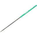 ■TRUSCO ダイヤモンドヤスリ 精密用#400 丸 1本入 全長180mm(8本組サイズ) GS8M400(1607128)