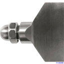 ■ヒルトライン ステンレス製クーラントホース(1/2ホースシステム)用フレアノズル ストレートジェット 幅70×厚み0.4 2DUSL76GS0.4(1609214)