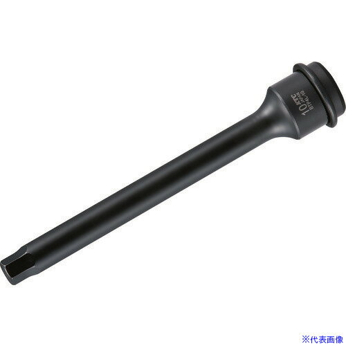 ■KTC 12.7sq. インパクトレンチ用ヘキサゴンレンチ 対辺寸法8mm 全長155mm BTP4L08P(1609583)