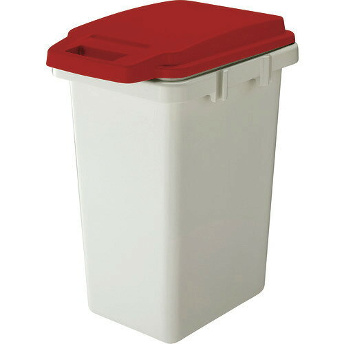 ■TRUSCO 連結ワンハンドパッキンペール 70L レッド TRHPP70R(1610766)