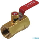 ■HAMAI 黄銅製ロック機能付きボールバルブ(レバー) BBSB5120RC(1610809)