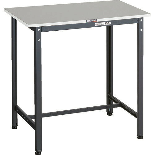 ■TRUSCO 軽荷重立作業台(300kg)HAE2型 RoHS2対応天板 900X450XH900 ダークグレー色 HRAE20945DG(1611256)[法人限定][直送元]