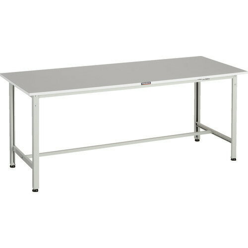 ■TRUSCO 軽荷重作業台(300kg)RAE2型 RoHS2対応天板 1800X600XH740 ホワイト色 RAE21860W(1611327)[法人..