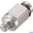 ■TONE ドライバービットソケット ヘキサゴンビット 差込角9.5mm 全長20.5mm BIT3H2.5(1611605)