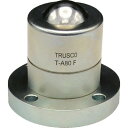 ■TRUSCO ボールキャスター 切削加工品 フランジタイプ TA80F(1614252)