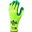 ■SHOWA 耐切創手袋 ハガネコイル S-TEX350 グリーン Mサイズ STEX350M(1614387)