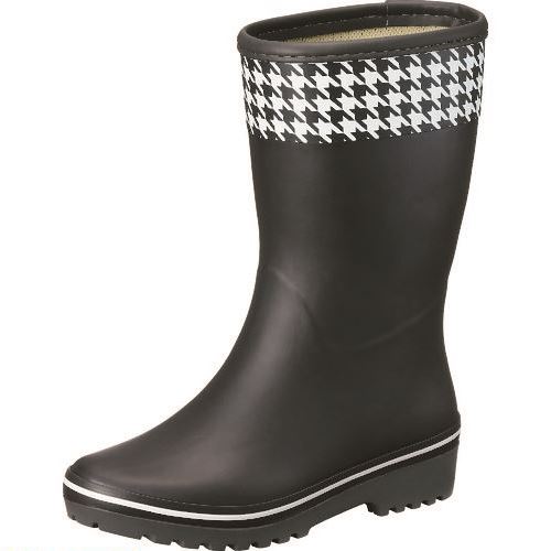 ■福山ゴム マイローズ 21 ブラック L AA31300BKL(1617307)[送料別途お見積り][法人限定][掲外取寄]