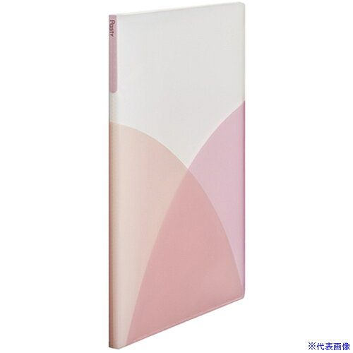 Scissors - ■PLUS 98400)クリアF Pasty A4 20P ピーチピンク 98400(1622660)[送料別途お見積り][法人限定][掲外取寄]