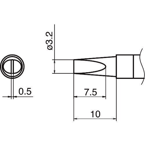 オレンジブック トラスコ中山　TRUSCO白光 こて先 3.2DL型 〔品番:T36DL32〕[ 注番:1639853]特長●こて先にメモリーチップが内蔵しており、こて先形状、シリアルNO、負荷回数、通電時間、鉛入り/無し使用設定など色々な情報が保存されます。仕様●適合機種：FN-1010仕様2●FN-1010用材質/仕上セット内容/付属品注意原産国（名称）日本JANコード4962615052453本体質量7.2gオレンジブック トラスコ中山　TRUSCO白光 こて先 3.2DL型 〔品番:T36DL32〕[注番:1639853][本体質量：7.2g]《包装時基本サイズ：220×45×6》〔包装時質量：8g〕分類》電子機器》はんだ用品》ステーション型はんだこて☆納期情報：仕入れ先通常在庫品 (欠品の場合有り)