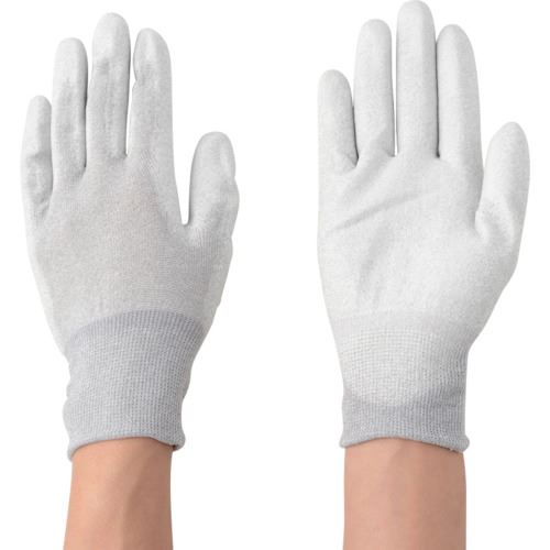 ■ADCLEAN 制電パームコーティング手袋 L (10双入) G5157L(1661175)[送料別途お見積...