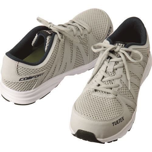 ■アイトス 軽量セーフティシューズ ライトグレー 25.5 AZ5164900325.5(1661276)[送料別途お見積り][法..