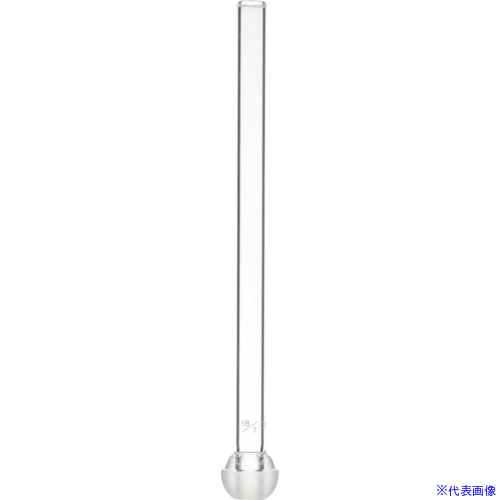 ■SIBATA 共通球面摺合ガラス接手管 オス形 18/7 5入 001710187A(1661468)[送料別途見積り][法人・事業..