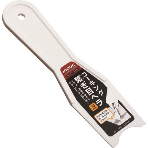 オレンジブック トラスコ中山　TRUSCOINOUE コーキング繋ぎ目ヘラ 30mm 〔品番:15041〕[ 注番:1665015]特長●ヘラ先が、Uの字になっており、コーキングを中央部分に盛る事ができます。用途●トタンや鉄面の繋ぎ目のコーキング作業に。●瓦のひび割れに。仕様●全長(mm)：186●刃幅(mm)：30●刃厚(mm)：1.2仕様2●INOUE　コーキング繋ぎ目ヘラ　30mm材質/仕上●ポリアセタールセット内容/付属品注意原産国（名称）日本JANコード4530545005353本体質量30gオレンジブック トラスコ中山　TRUSCOINOUE コーキング繋ぎ目ヘラ 30mm 〔品番:15041〕[注番:1665015][本体質量：30g]《包装時基本サイズ：45×6×187》〔包装時質量：30g〕分類》化学製品》接着剤・補修剤》コーキングガン☆納期情報：メーカー取り寄品（弊社より発送）