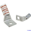 ■PANDUIT 銅製圧縮端子 1穴 電線サイズ AWG8 バレル角度 45度 取付穴サイズ 51mm LCA8−10H−L LCA81...