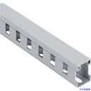 ■PANDUIT TNCタイプ配線ダクト ライトグレー TNC25X37LG2 2M(メートル) 1本 TNC25X37LG2(1674604)×10[送料別途...