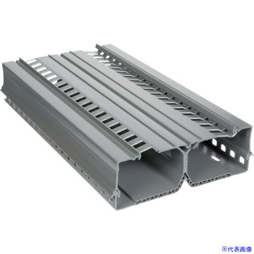 ■PANDUIT PANELMAXDINレールダクト ライトグレー DRD33LG6 6FT(フィート) 1本 DRD33LG6(1676146)[送料..