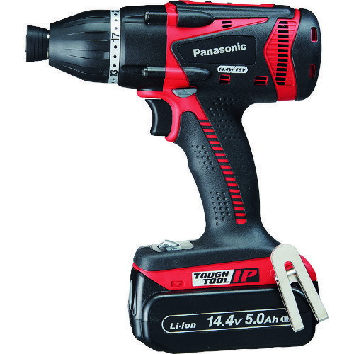 Panasonic - ■Panasonic デュアル マルチインパクトドライバー 14.4V5.0Ahセット品 赤 EZ75A9LJ2FR(1678688)