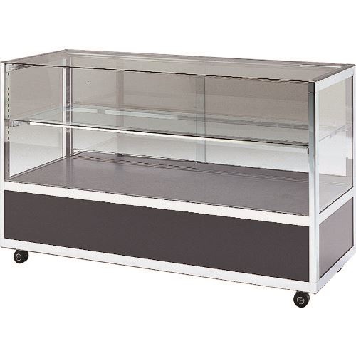 ■ハヤノ エクシード 平ケースS2 シルバー プッシュ錠付 S21845SP(1678984)[送料別途お見積り][法人限定..