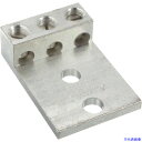 ■PANDUIT アルミ製メカニカルコネクター 2穴3バレルラグ 電線サイズAWG14−AWG2 LAM3B2−14−6Y ...