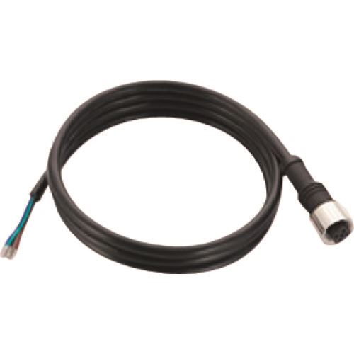 ■MOXA M12(5ピン)A−coded 電源ケーブル 1m CBLM12FF5POPEN100IP67(1685170)[送料別...