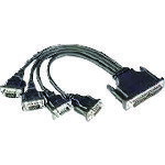 オレンジブック トラスコ中山　TRUSCOMOXA DB37オス/DB9オス×4 ケーブル 30cm 〔品番:CBLM37M9X430〕[ 注番:1685214]特長●各種インターフェースに接続するためのオプションケーブルです。用途●接続用...