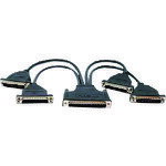 ■MOXA DB37オス/DB25オス×4 ケーブル 30cm CBLM37M25X430(1685453)[送料別途お見積り][法人限定][掲外取寄]