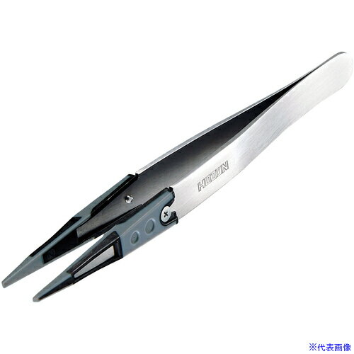 ■HOZAN ESDソフトチップピンセット P640J(1755549)