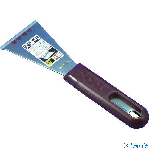 オレンジブック トラスコ中山　TRUSCOALLEX へら(Y型・直刃) 〔品番:23204〕[ 注番:1763318]特長●ブレードが柄尻まで貫通しています。●ハンドル部は滑り止め効果の高いチェッカリング加工を施してあります。用途●塗料の剥離に。●錆落としに。●汚れや粘着物の除去に。仕様●全長(mm)：205●刃幅(mm)：60●刃長(mm)：95●刃厚(mm)：1.8●形状：Y型直刃●サイズ(mm)：205×60×18●板厚(mm)：1.8仕様2●貫通型●刃付け加工あり材質/仕上●刃：ステンレス●ハンドル：ポリプロピレンセット内容/付属品注意●刃物は人に向けたり振り回さないようにして下さい。原産国（名称）日本JANコード4977530232040本体質量105gオレンジブック トラスコ中山　TRUSCOALLEX へら(Y型・直刃) 〔品番:23204〕[注番:1763318][本体質量：105g]《包装時基本サイズ：205×60×18》〔包装時質量：106g〕分類》工事・照明用品》塗装・内装用品》へら・スクレーパー☆納期情報：仕入れ先通常在庫品 (欠品の場合有り)