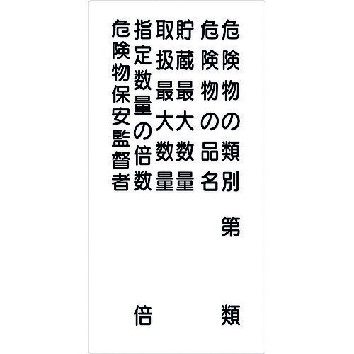 Rakuten - ■グリーンクロス 危険物標識タテ 危険物の類別 第 類 KH−M27 6300001664(1769290)[送料別途お見積り][法人限定][外直送]