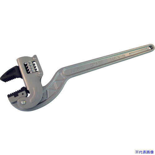 Wrenches - ■スーパー アルミ製コーナー用パイプレンチ パイトン スタンダード型 くわえられる管(外径):20〜54 CPA350(1781651)