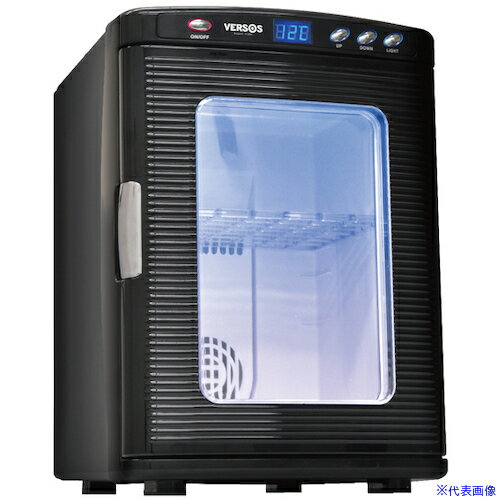 オレンジブック トラスコ中山　TRUSCO緑十字 熱中症予防対策商品 ベルソス 25L冷温庫(黒) 〔品番:375297〕[ 注番:1787913]特長●庫内ライト機能で薄暗い場所でも扉をあけずに中身を確認することができます。●AC/DC2電源式でオフィスでも車内でも利用が可能です。●静音モードで運転音を軽減します。用途●熱中症予防対策に。仕様●高さ(mm)：485●幅(mm)：345●奥行(mm)：430●色：ブラック●電源(V)：AC100V（50／60Hz)、DC12V●消費電力：AC保冷60W・保温57W、DC保冷49W・保温43W●設定温度：約5〜60℃（周囲環境温度20〜25℃）●容量：25L●コード長さ(m)：AC約1.4m、DC約1.9仕様2●冷却方法：ペルチェ方式材質/仕上●ABSセット内容/付属品注意原産国（名称）中国JANコード4932134212157本体質量7kgオレンジブック トラスコ中山　TRUSCO緑十字 熱中症予防対策商品 ベルソス 25L冷温庫(黒) 〔品番:375297〕[注番:1787913][本体質量：7kg]《包装時基本サイズ：350×430×490》〔包装時質量：7kg〕分類》環境改善用品》暑さ対策用品》ポータブル冷蔵庫☆納期情報：オレンジブック掲載以外でメーカー直送品（送料元払い）【法人限定＝会社名ご記入お願い致します。】※北海道・沖縄・離島は運賃別途商品も含む