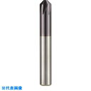 ■GUHRING 面取り用ミーリングカッタ 90°フラットポイント レギュラTiAlNコート 10mm 678610.000(1820197)[送料別途お見積り...
