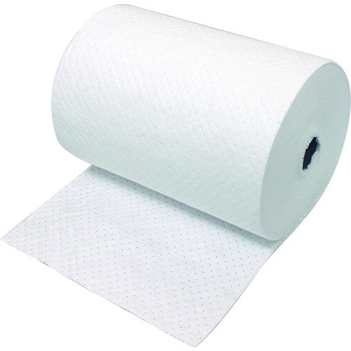 オレンジブック トラスコ中山　TRUSCOテラモト 吸油シート(ロールタイプ)500×50m 〔品番:MR9394520〕[ 注番:1832668]特長●材料を見直すことにより抜群の油吸着量、油保持力を実現しました。●溶着点を多く作る抜群の...