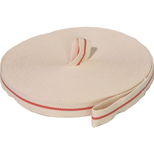 ■アサヒ 平ロープ紅白3030(両端ループ加工) HK3030(1850996)[送料別途見積り][法人・事業所限定][外直送]