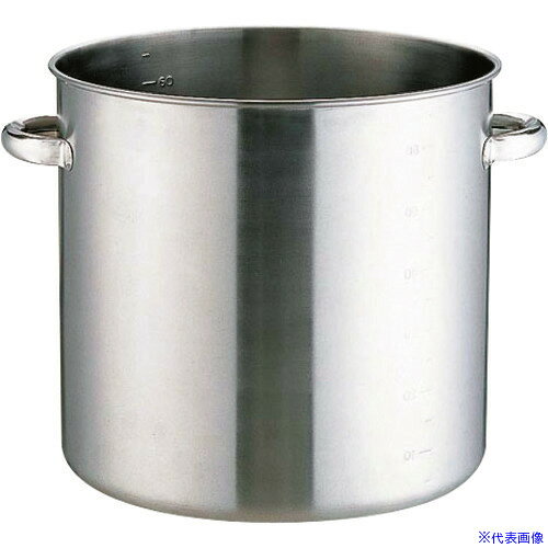 ■TKG KO 19−0電磁対応寸胴鍋(蓋無) 45cm AZV8006(1862642)[送料別途お見積り][法人限定][掲外取寄]