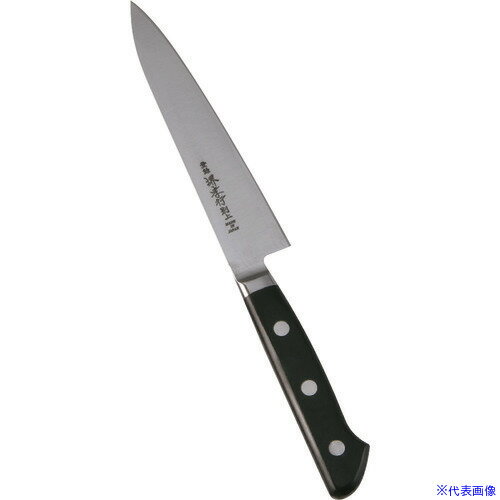 ■TKG 堺孝行 日本鋼(ツバ付)ペティーナイフ 13.5cm ANH01013(1870416)[送料別途見積り][法人・事業所限定][掲外取寄]