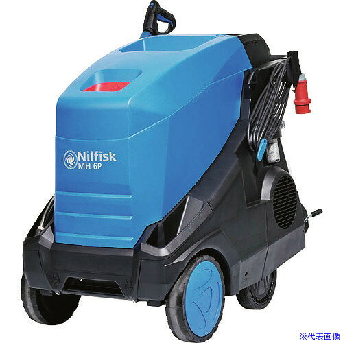 オレンジブック トラスコ中山　TRUSCONilfisk 業務用温水高圧洗浄機 MH6P−210/1100 60Hz 〔品番:107146978〕[ 注番:1872649]特長●高いパフォーマンス、快適な操作性、優れた耐久性・安全性・メンテナンス性のある製品です。●スプレーガンの開閉に連動し適度な遊びを設けて、自動的に本機を停止・再始動させることにより空運転を排除した省エネ・ロングライフ機構です。●人間工学を基にデザインしたアクセサリー、荒れた路面・段差も楽に移動できる大型ホイールを搭載しています。●熱交換率92％の高効率ボイラーを搭載したハイエンド温水高圧洗浄機です。●錆に強いステンレス製ボイラーを採用、騒音レベルを抑えた清音設計です。●フレームセンサー、水温センサー、排気音センサー、流量センサー搭載の安全設計です。●燃料オイル残量が確認可能な点検窓、作動状態を示すインジケーターを搭載しています。●デュアルモーターで、モーター回転方向の確認が不要です。●ポンプの異常加熱を防ぐ熱膨張リリーフバルブが付属しています。●移動時にスプレーガンを保護する収納ホルダー、電源コード用の回転式ケーブルフックを採用しています。仕様●吐出水量(L/min)：16.8●吐出圧力(MPa)：21●幅(mm)：700●奥行(mm)：1188●高さ(mm)：1020●騒音値(dB)：76●給水方式：水道直結●電源(V)：三相200●電源：三相200V●消費電力(W)：8800●電源コード長さ(m)：5●周波数(Hz)：60●ボイラー加熱温度(℃)：80℃（温水）/150℃（スチーム）●高圧ホース(m)：10仕様2材質/仕上セット内容/付属品●Ergo 2000ガン●トルネードプラスランス1120●トルネードプラスノズル●10m高圧ホース●クイックカップリングセット●水道クイックカップリング注意●電源プラグ及び給水ホース（内径19mm）は、お客様でご用意下さい。●工業用水・地下水を給水源とする場合は、オプションの給水フィルター取付をお薦めします。●本機の1日の推奨使用時間は、週5日未満のご使用で3.5時間、週5日以上で3時間が目安になります。原産国（名称）ハンガリーJANコード5711145275318本体質量179kgオレンジブック トラスコ中山　TRUSCONilfisk 業務用温水高圧洗浄機 MH6P−210/1100 60Hz 〔品番:107146978〕[注番:1872649][本体質量：179kg]《包装時基本サイズ：1250×800×1240》〔包装時質量：225kg〕分類》清掃・衛生用品》清掃機器》高圧洗浄機☆納期情報：メーカー直送品【法人限定＝会社名ご記入お願い致します。】