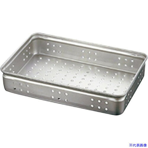 ■TKG AKAO(アカオ) アルミ穴明番重 中 110 ABV59211(1874926)[送料別途お見積り][法人限定][掲外取寄]