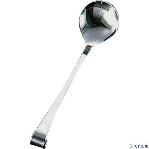 ■TKG 片力商事 18-10パウダースプーン フック付 ハーフサイズ BPU03(1876874)[送料別途見積り][法人・..