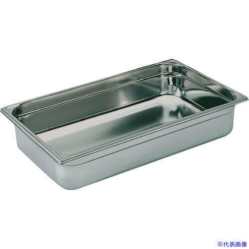 ■TKG ブウジャー ステンレス ホテルパン 7436.10 2/4×100mm AHT4630(1885722)[送料別途見積り][法人・..