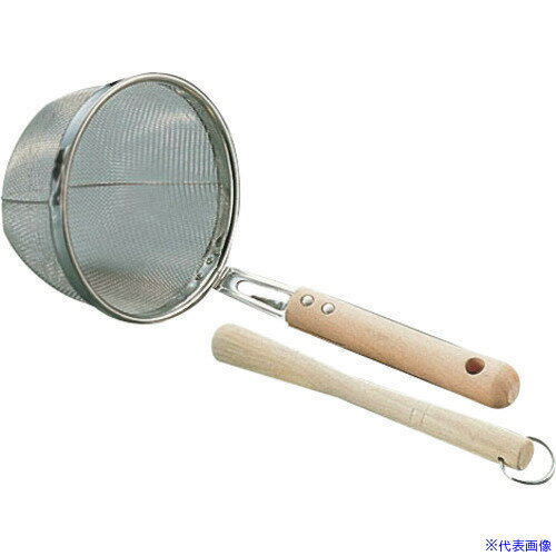 ■TKG ミネックスメタル 18-8木柄みそこし 大 AMS48001(1886389)[送料別途見積り][法人・事業所限定][掲..