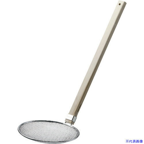 ■TKG TSステンレス 木柄そば揚 21cm ASB7602(1886529)[送料別途見積り][法人・事業所限定][掲外取寄]