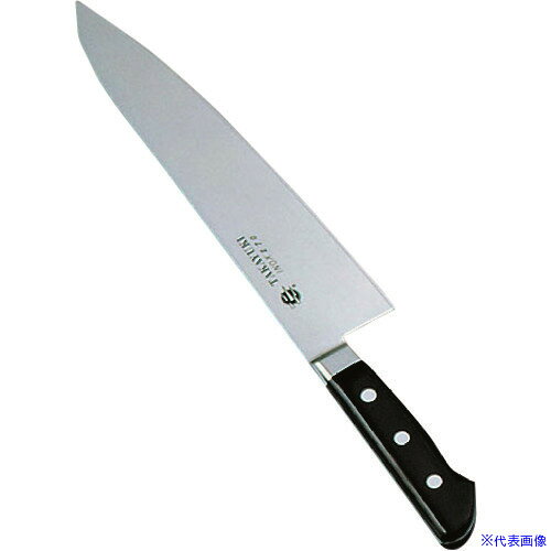 オレンジブック トラスコ中山　TRUSCOTKG 堺孝行 イノックス 牛刀 30cm 〔品番:AIN02030〕[ 注番:1886799]特長●堺孝行作 イノックスシリーズクローム、モリブデンを含有した特殊鋼を使用して錆にくく良く切れる庖丁です。●※包丁の表示サイズは、すべて刃渡り寸法となっております。仕様●全長(mm)：440仕様2●サイズ(cm)：30●重量(g)：320●背厚(mm)：2.4材質/仕上セット内容/付属品注意原産国（名称）日本JANコード4582226411281本体質量360gオレンジブック トラスコ中山　TRUSCOTKG 堺孝行 イノックス 牛刀 30cm 〔品番:AIN02030〕[注番:1886799][本体質量：360g]《包装時基本サイズ：83×470×25》〔包装時質量：120g〕分類》研究用品》厨房用品》調理器具☆納期情報：メーカー取り寄品（弊社より発送）