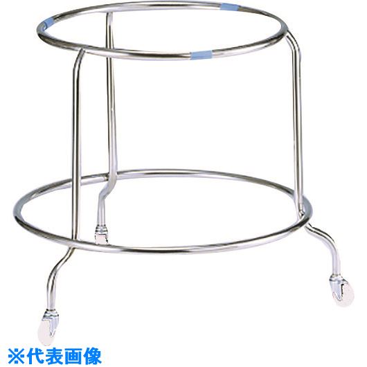 ■SUGICO 18−8 丸型ざる置台(スタッキングタイプ) SSDS(1900023)[送料別途お見積り][法人限定][外直送]